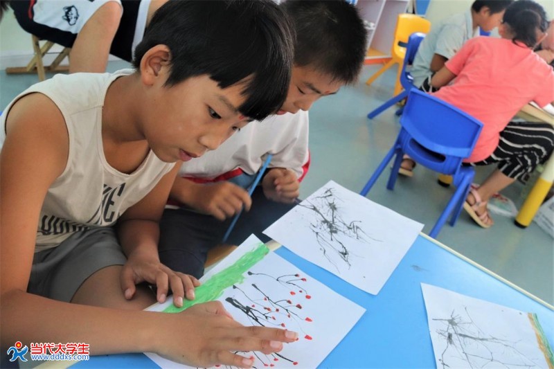 青岛农业大学三下乡赴泗水支教团第四日,