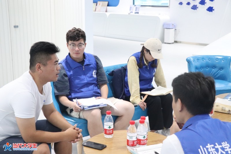 法学院深蓝调研团在莱州明波水产公司进行调研